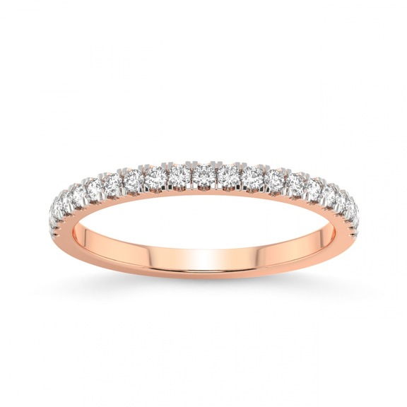 14ct Rose Gold Yori Wedding Band (1/3 Ct. Tw.) front image