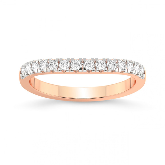 18kt Rose Gold Milan Wedding Band (1/3 Ct. Tw.) front image