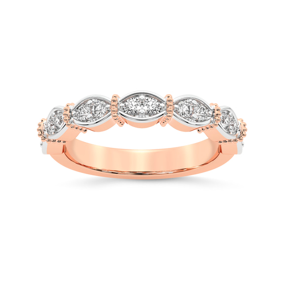 14kt Rose Gold Linda Wedding Band (1/3 Ct. Tw.) front image