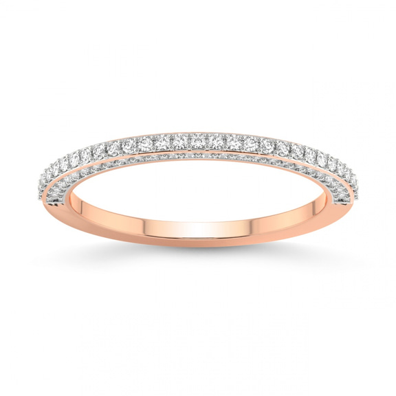 14kt Rose Gold Ana Wedding Band (3/8 Ct. Tw.) front image