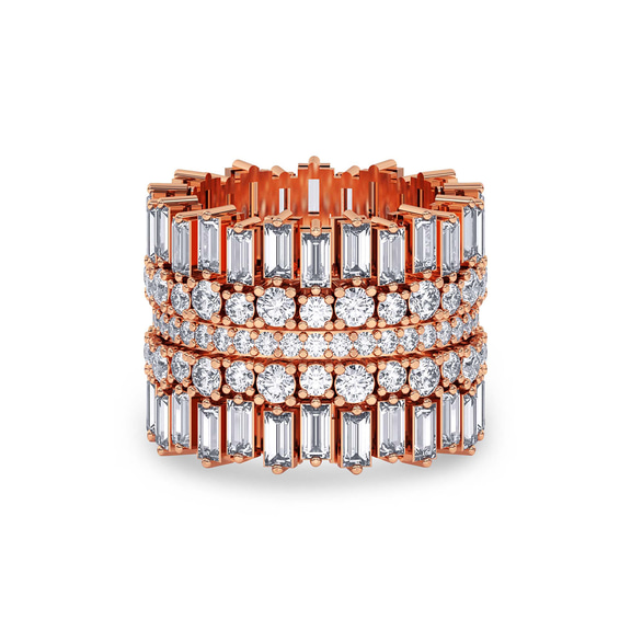 18kt Rose Gold The Eclipse Cocktail Ring (6 Ct. Tw.) right