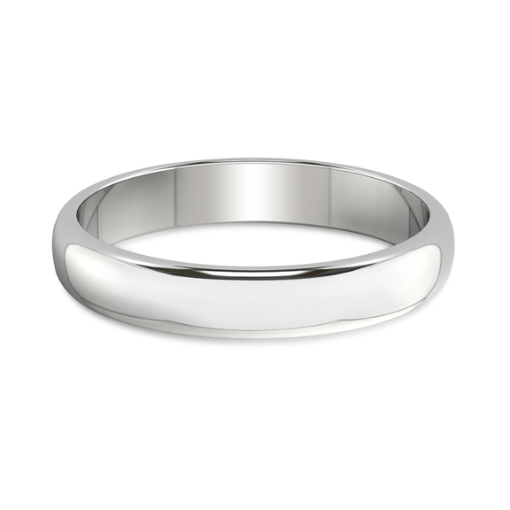 10kt White Gold Heritage Men's Band front image