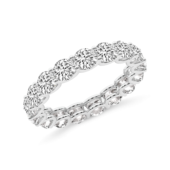 14kt White Gold Neveah Round Lab Diamond Eternity Ring (2 Ct. Tw.) right