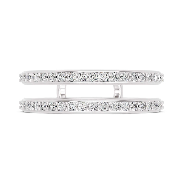 10kt White Gold Nexa Guard Ring (1/2 Ct. Tw.) front image