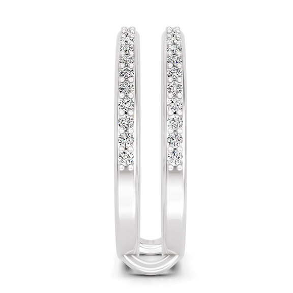 10kt White Gold Nexa Guard Ring (1/2 Ct. Tw.) left