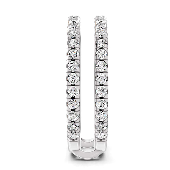 10kt White Gold Luma Guard Ring (1 Ct. Tw.) left