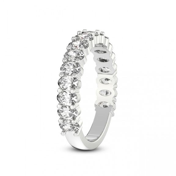 Platinum Zera Wedding Band (1 3/4 Ct. Tw.) left