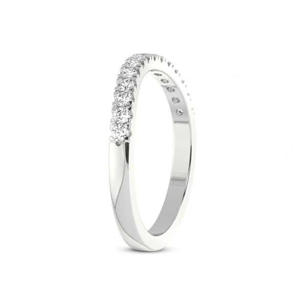 Platinum Milan Wedding Band (1/3 Ct. Tw.) left
