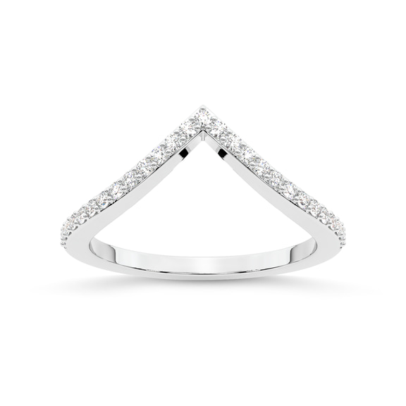 14ct White Gold Edda Wedding Band (1/3 Ct. Tw.) front image