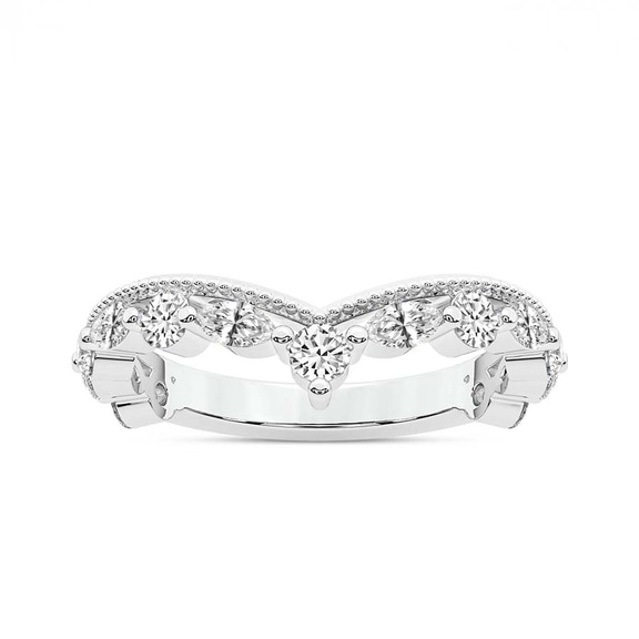 Platinum Ruth Wedding Band (7/8 Ct. Tw.) front image