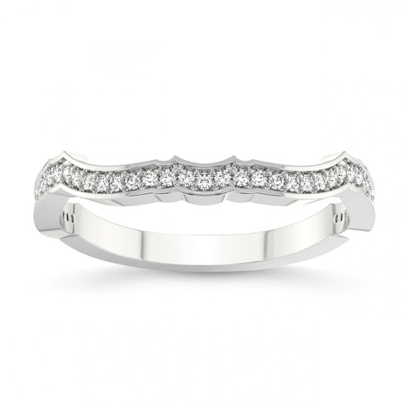 Platinum Audra Wedding Band (1/5 Ct. Tw.) front image