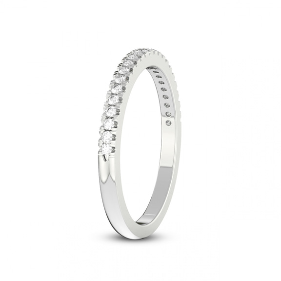 14ct White Gold Gala Wedding Band (1/4 Ct. Tw.) left