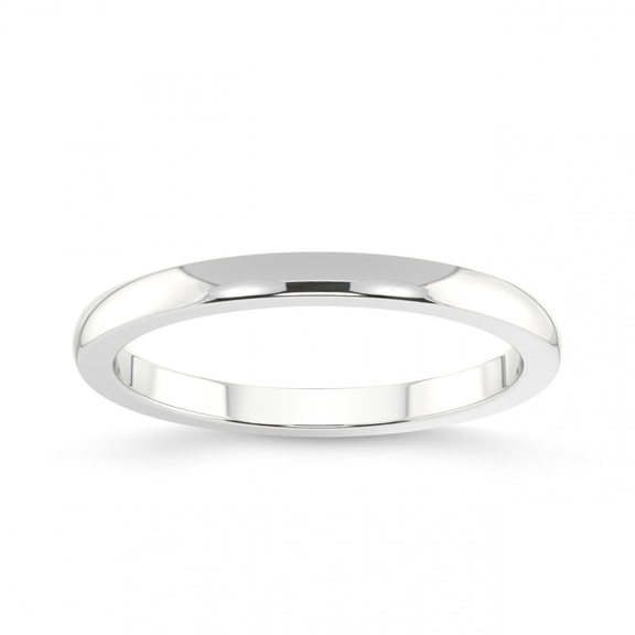 10kt White Gold Lia Classic Wedding Band front image