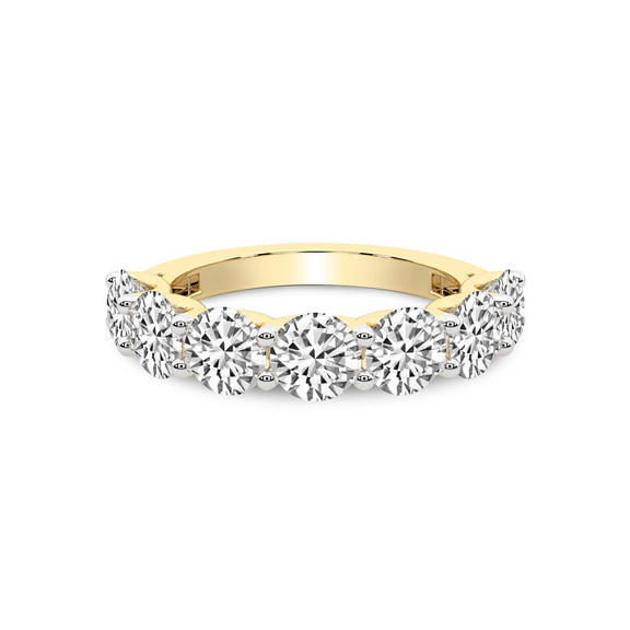 10kt Yellow Gold Raquel Round Lab Diamond Anniversary Band (5 Ct. Tw.) front image