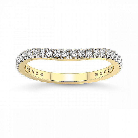 10kt Yellow Gold Zea Wedding Band (1/3 Ct. Tw.) front image