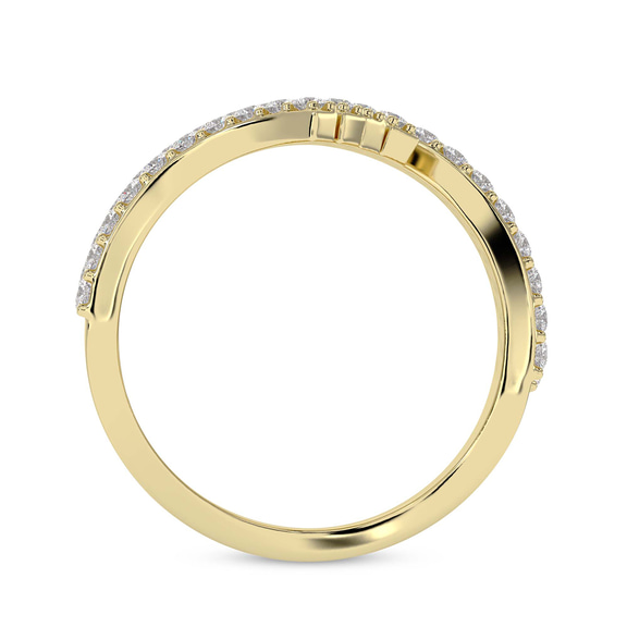 14kt Yellow Gold The Embrace Cocktail Ring (1 Ct. Tw.) left