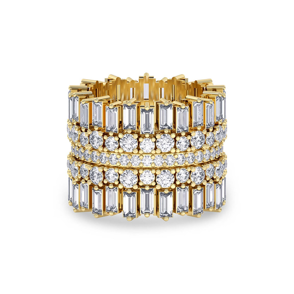 18kt Yellow Gold The Eclipse Cocktail Ring (6 Ct. Tw.) right