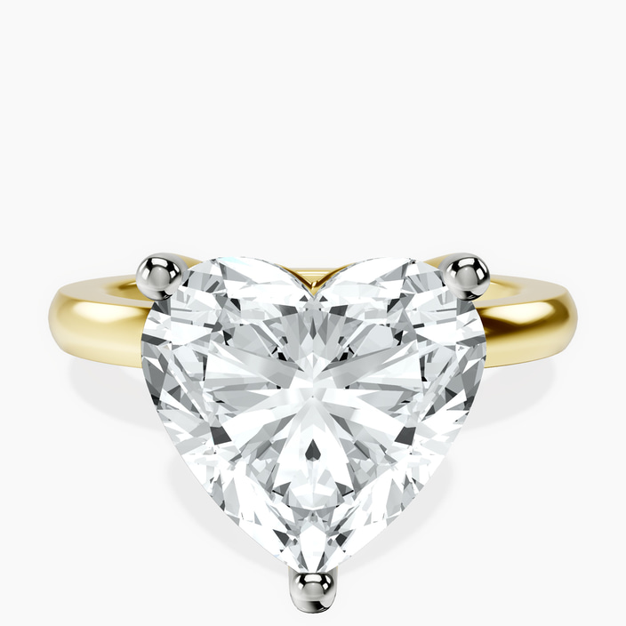 14kt Yellow Gold Quinn Solitaire Lab Diamond Ring front image