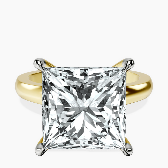 14kt Yellow Gold Arielle Solitaire Lab Diamond Ring front image