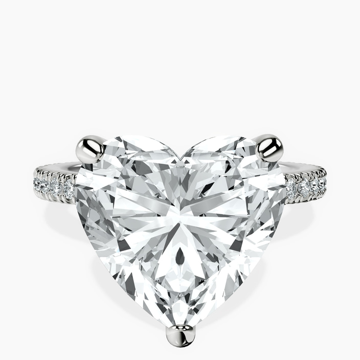10kt White Gold Claire Full Eternity Lab Diamond Ring front image