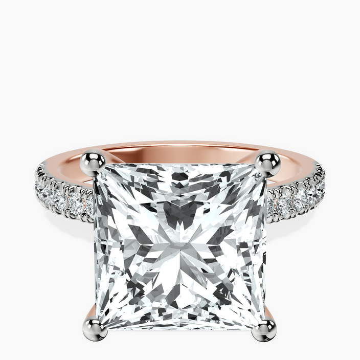 10kt Rose Gold Nomi Classic Eternity Lab Diamond Ring front image