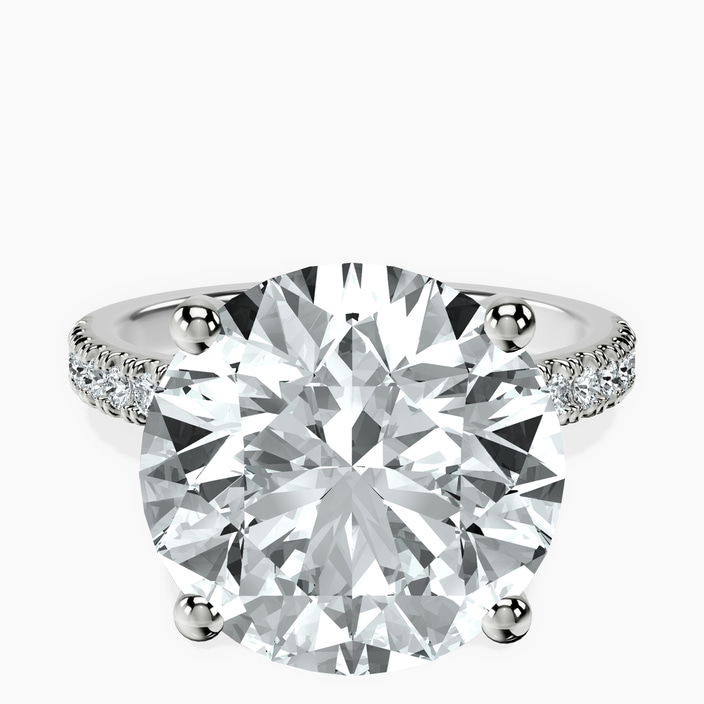 10kt White Gold Nomi Classic Eternity Lab Diamond Ring front image