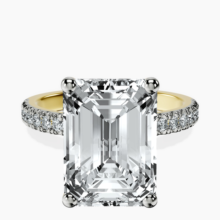 18kt Yellow Gold Nomi Classic Eternity Lab Diamond Ring front image