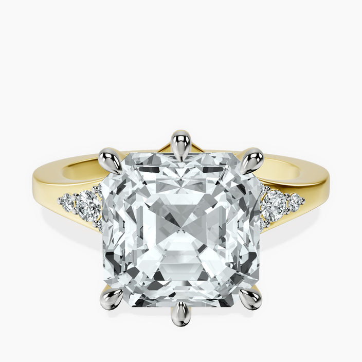 10kt Yellow Gold Celestial Splendor Lab Diamond Ring front image