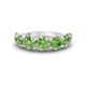 Platinum Valentina Round Lab Diamond Anniversary Band (4 Ct. Tw.) front image