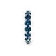 10kt White Gold Elysia Round Lab Diamond Eternity Ring (1 Ct. Tw.) standing product image one