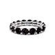 10kt White Gold Neveah Round Lab Diamond Eternity Ring (1 Ct. Tw.) front image
