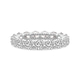 10kt White Gold Neveah Round Lab Diamond Eternity Ring (6 Ct. Tw.) front image