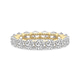 10kt Yellow Gold Neveah Round Lab Diamond Eternity Ring (7 Ct. Tw.) front image
