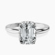 Platinum Malissa Solitaire Lab Diamond Ring front image