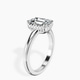 Platinum Malissa Solitaire Lab Diamond Ring standing product image one
