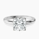 Platinum Malissa Solitaire Lab Diamond Ring front image