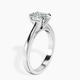 Platinum Teagan Solitaire 2mm Lab Diamond Ring standing product image one