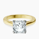 18kt Yellow Gold Teagan Solitaire 2mm Lab Diamond Ring front image