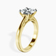 18kt Yellow Gold Teagan Solitaire 2mm Lab Diamond Ring standing product image one
