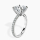 Platinum Claire Full Eternity Lab Diamond Ring standing product image one