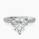 Platinum Claire Full Eternity Lab Diamond Ring front image