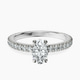 Platinum Claire Full Eternity Lab Diamond Ring front image
