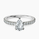 Platinum Claire Full Eternity Lab Diamond Ring front image