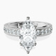 Platinum Regalia Milgrain Lab Diamond Ring front image