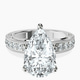 Platinum Regalia Milgrain Lab Diamond Ring front image