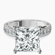 Platinum Regalia Milgrain Lab Diamond Ring front image