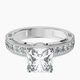 Platinum Regalia Milgrain Lab Diamond Ring front image