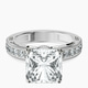 Platinum Regalia Milgrain Lab Diamond Ring front image