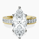 18kt Yellow Gold Regalia Milgrain Lab Diamond Ring front image
