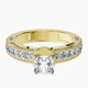 18kt Yellow Gold Regalia Milgrain Lab Diamond Ring front image